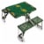 Baylor Bears - Picnic Table Portable Folding Table with Seats Perspective: front