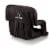 Dallas Cowboys Ventura Portable Reclining Stadium Seat - Black Perspective: front