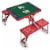 Buffalo Bills - Picnic Table Portable Folding Table with Seats Perspective: front