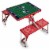 Houston Texans - Picnic Table Portable Folding Table with Seats Perspective: front