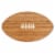 Kickoff Football Cutting Board & Serving Tray, Bamboo Perspective: front