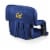 Picnic Time Cal Bears Ventura Portable Reclining Stadium Seat - Navy Perspective: front