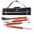 Army Black Knights - 3-Piece BBQ Tote & Grill Set Perspective: front