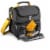 Pranzo Lunch Cooler Bag, Gray with Gold Accents Perspective: front