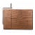 Meridian Black Walnut Cutting Board & Cheese Slicer, Black Walnut Perspective: front