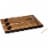 Picnic Time Delio Acacia Cheese Board with Chalk Board Markers - Acacia Perspective: front