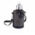 Insulated Growler Tote with 64 oz. Stainless Steel Growler, Gray Perspective: front