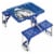 Star Wars R2-D2 - Picnic Table Portable Folding Table with Seats, Royal Blue Perspective: front