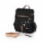 Disney Mickey Mouse - Moreno 3-Bottle Wine & Cheese Tote, Black Perspective: front