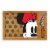 Disney Minnie Mouse - Icon Glass Top Cutting Board & Knife Set, Rubberwood & Bamboo Perspective: front