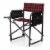 Outdoor Directors Folding Chair, Red & Black Buffalo Plaid Pattern Perspective: front
