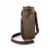Waxed Canvas Wine Tote, Khaki Green Perspective: front