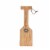 Atlanta Falcons - Hardwood BBQ Grill Scraper with Bottle Opener Perspective: front