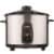 Brentwood TS-15 8 Cup Stainless Steel Rice Cooker with Measuring Cup and Spatula Perspective: front