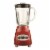 Brentwood JB-920R 12 Speed and Pulse Electric Kitchen Blender w/ Glass Jar, Red Perspective: front