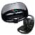 Brentwood Sandwich Maker (Black and Stainless Steel) Perspective: front