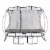 Springfree Trampoline Kids Outdoor Medium Oval 8 x 11' Trampoline with Enclosure Perspective: front