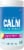 Natural Vitality CALM Raspberry Lemon Magnesium Supplement Drink Mix Perspective: front