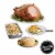 Kansas City Steak Herb Roasted Turkey Full Frozen Meal Perspective: front