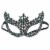 Seasons Adult Cat Kit Jewel Mask - Purple Perspective: front