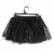 Seasons Adult Shimmer Tutu - Black Perspective: front