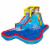 Banzai Slide N Soak Splash Park Inflatable Outdoor Kids Water Park Play Center Perspective: front