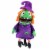 Northlight 23  Purple and Green Witch Unisex Child Trick or Treat Halloween Bag Costume Perspective: front