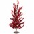 Northlight 23.5 Brown and Red Berries Artificial Christmas Twig Tree - Unlit Perspective: front