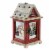 Northlight 32618593 11 in. Snowman & X-Mas Pillar Candle Lantern Perspective: front