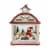 Northlight 32618601 14.5 in. Snowman Metal & X-Mas Candle Lantern Perspective: front