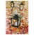 Northlight LED Lighted Fall Foliage and Lanterns Canvas Wall Art 23.5 x 15.5 Perspective: front
