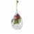 Northlight 6 Red Grape Cluster Teardrop Cloche Christmas Ornament Perspective: front