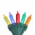 Northlight 50 Multi-Color LED Mini Christmas Lights - 16.25 ft Green Wire Perspective: front