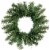Northlight Mini Pine Artificial Christmas Wreath - 5-Inch, Unlit Perspective: front