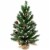 Northlight 24  Frosted Norway Pine with Pine Cones Medium Artificial Christmas Tree - Unlit Perspective: front