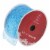 Northlight Club Pack of 12 Glittering Blue Wired Christmas Craft Ribbon Spools - 2.5  x 120 Perspective: front