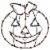 Northlight 14 Lighted Jack-O-Lantern Halloween Double Sided Window Silhouette Decoration Perspective: front