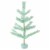 Northlight 2' Pastel Green Pine Artificial Easter Tree - Unlit Perspective: front