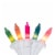 Northlight 100-Count Pastel Multi-Color Mini Easter Light Set, 20ft White Wire Perspective: front