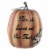 Northlight 10 Orange Bless the Harvest Pumpkin Fall Tabletop Decoration Perspective: front