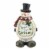 Northlight 14.5  LED Lighted Weathered Snowman Table Top Christmas Decoration Perspective: front