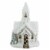 Northlight 20.25  LED Lighted White Glittered Church Christmas Decoration Perspective: front