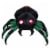 Northlight 3.5' Spooky Town Lighted Inflatable Halloween Spider Outdoor Yard Decoration Perspective: front