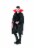 Northlight Black and Red Vampire Cape Boy Child Halloween Costume - Large Perspective: front