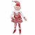 Select Artificials 20 Red and White Peppermint Striped Elf with Jingle Bells Perspective: front