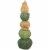 Northlight 42.5 Five Tiered Stacked Pumpkins Thanksgiving Decor Perspective: front