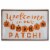 NorthLight 34316672 30 in. Welcome To Our Pumpkin Patch Autumn Metal Wall Decor, Orange & Whi Perspective: front
