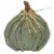 Northlight 12 Green Weathered Fall Harvest Wooden Pumpkin Table Decoration Perspective: front