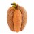 Northlight 10.5 Orange Autumn Harvest Thanksgiving Tall Pumpkin Perspective: front
