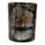 Northlight 5  Hand Painted Forest and Deer Flameless Glass Candle Holder Perspective: front